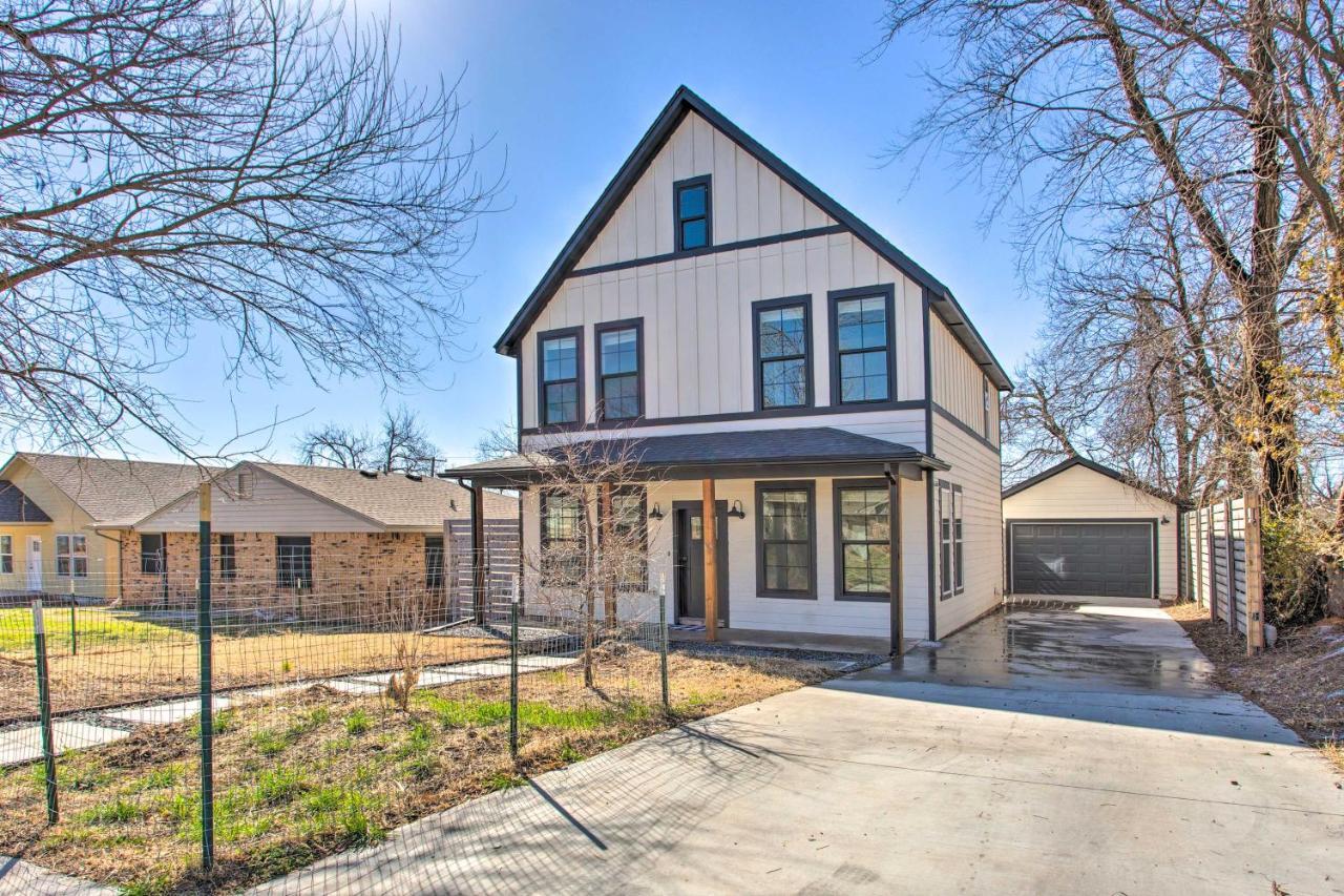 Stylish Okc Farmhouse With Garden - Close To Ou Villa Oklahoma City Exterior photo