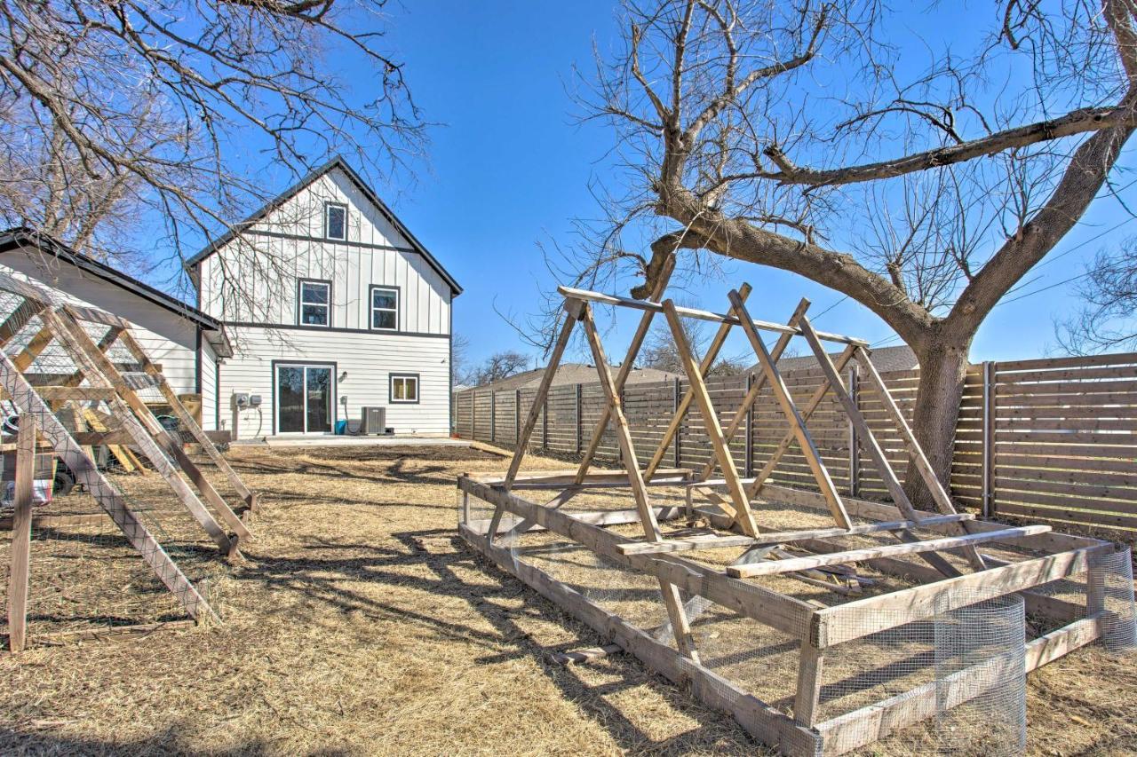 Stylish Okc Farmhouse With Garden - Close To Ou Villa Oklahoma City Exterior photo